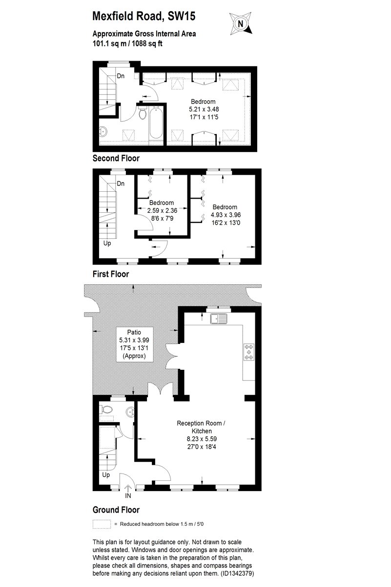Mexfield Road, London floorplan