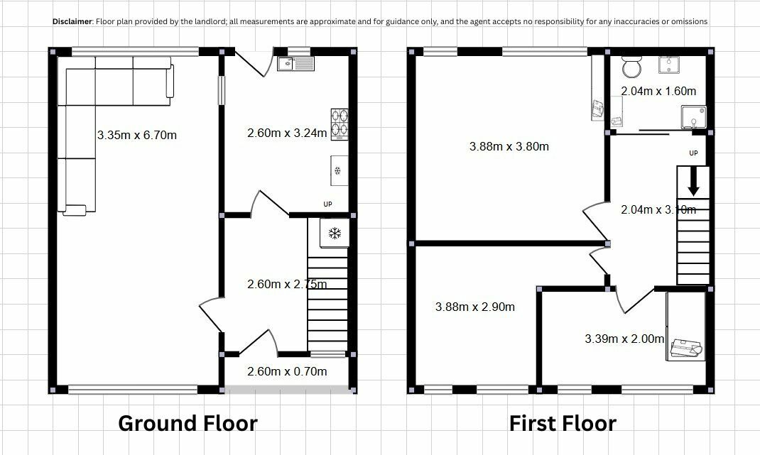 89 York Road East, Middleton, MANCHESTER floorplan