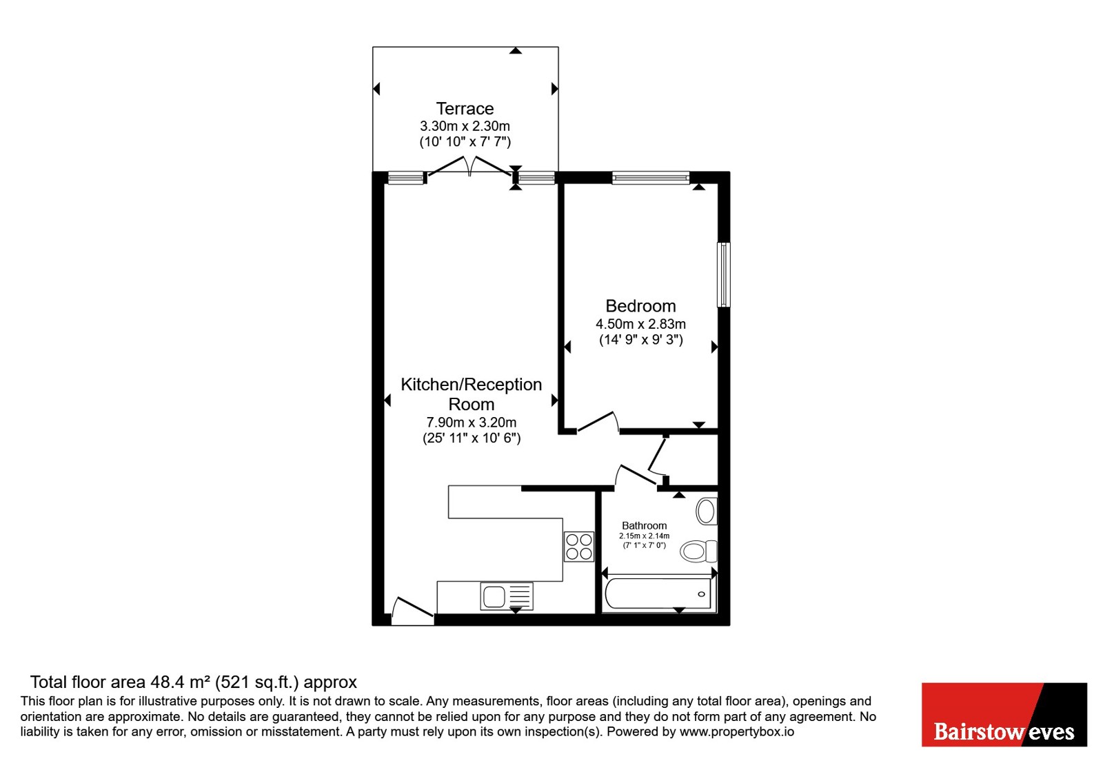 1 Viceroy House, 6, Old Barn Lane, Surrey floorplan