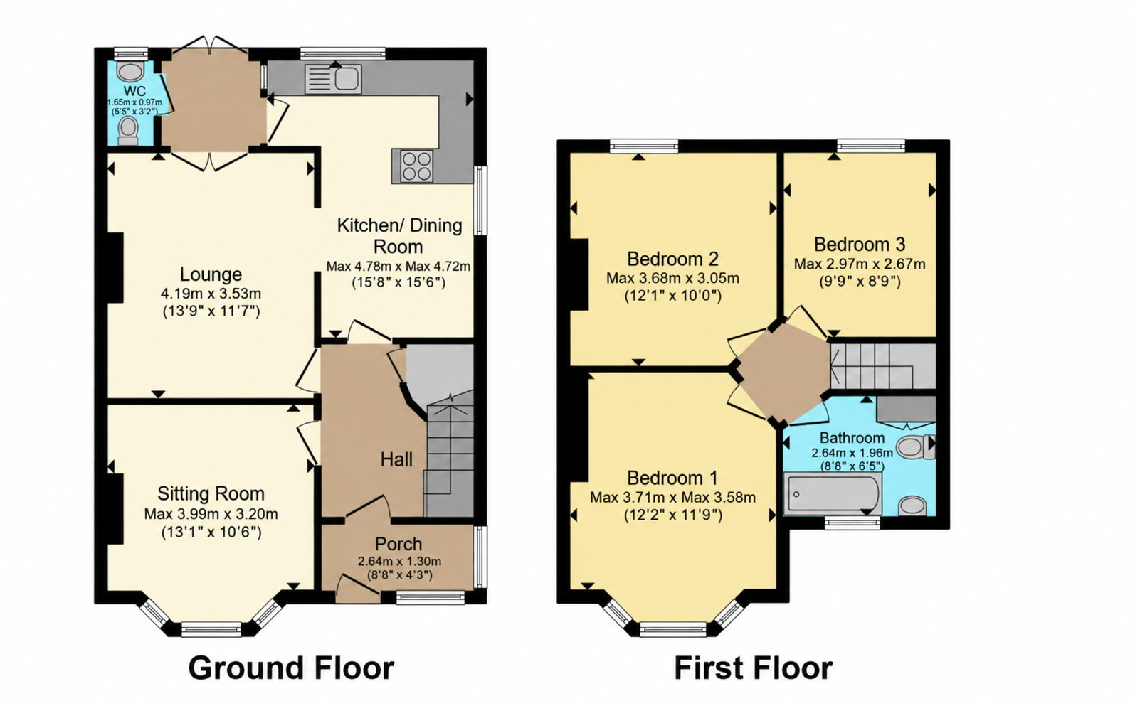 21, Dyffryn Road, Swansea floorplan