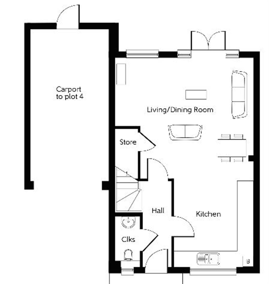 3 Bedrooms Link-detached house for sale in Rye Road, Hawkhurst, Cranbrook TN18