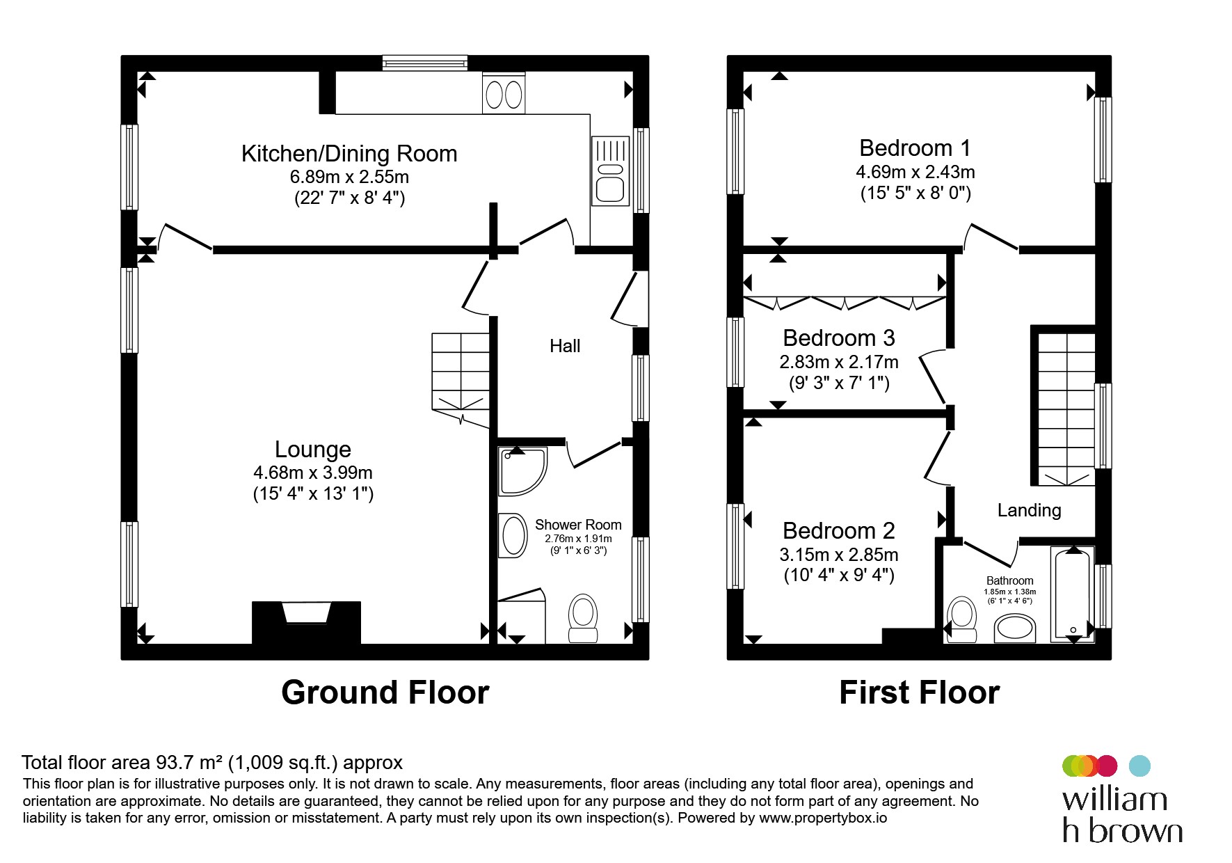 Grey House, 25 Station Road, Dereham floorplan