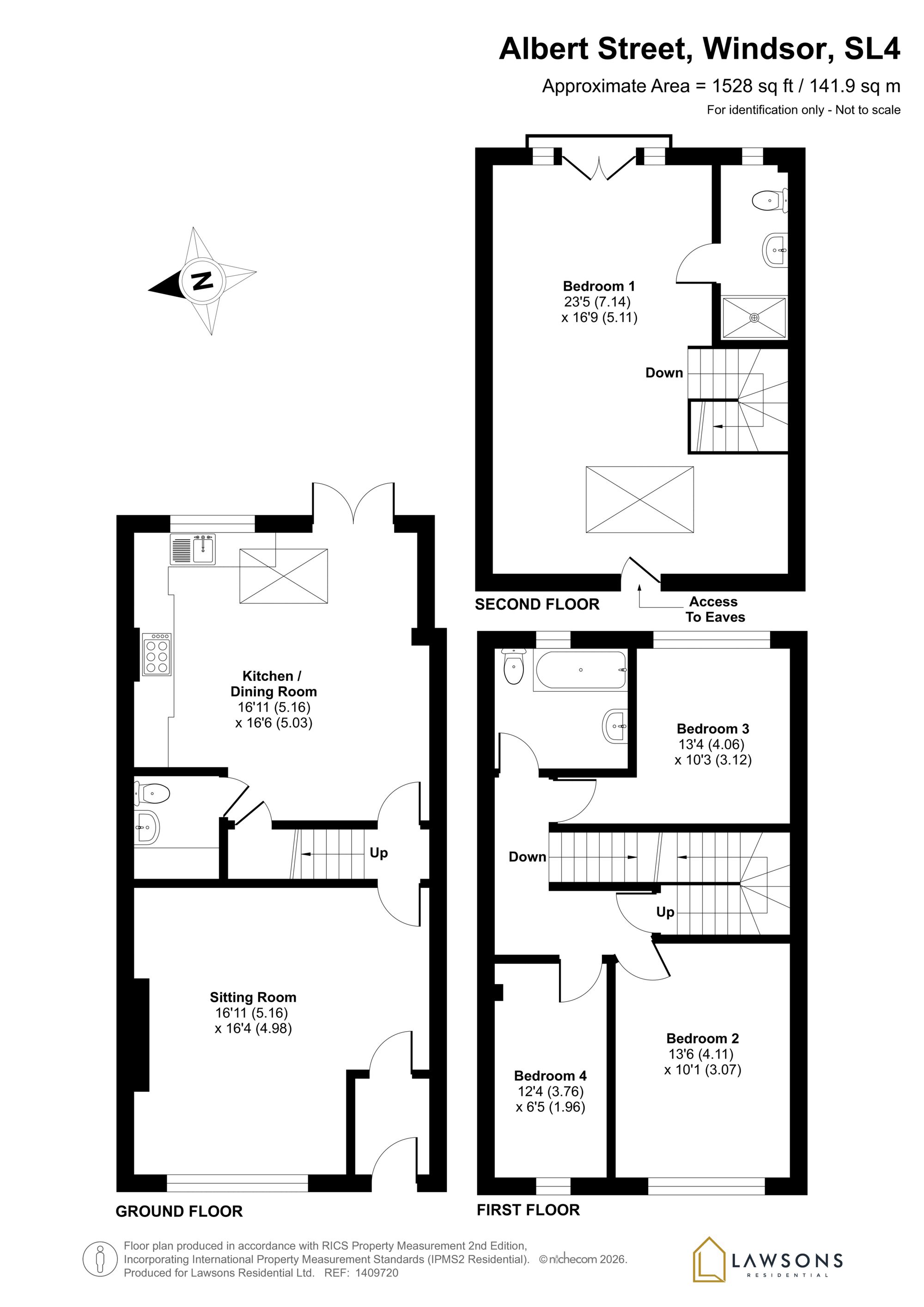 82 Albert Street, Windsor floorplan
