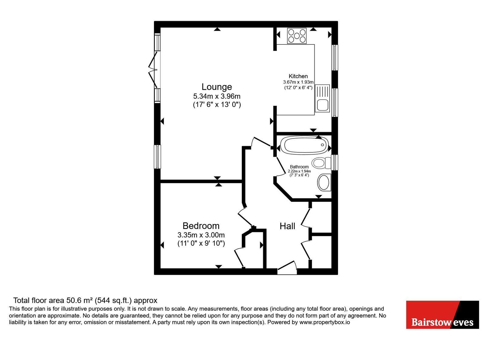 13, Osborne Heights, Brentwood floorplan