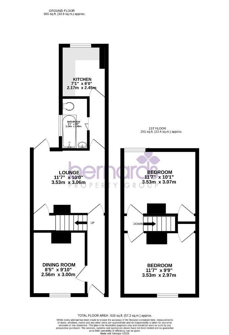 40, Esslemont Road, Southsea floorplan