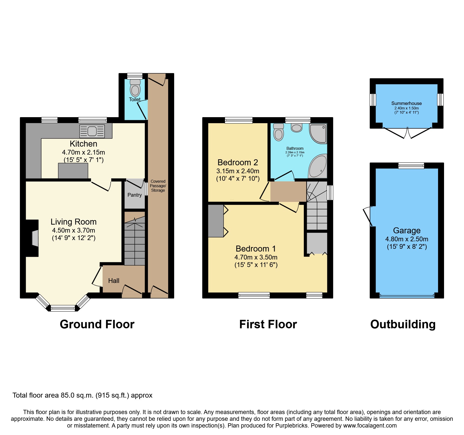 83, Gwendolin Avenue, Birstall floorplan