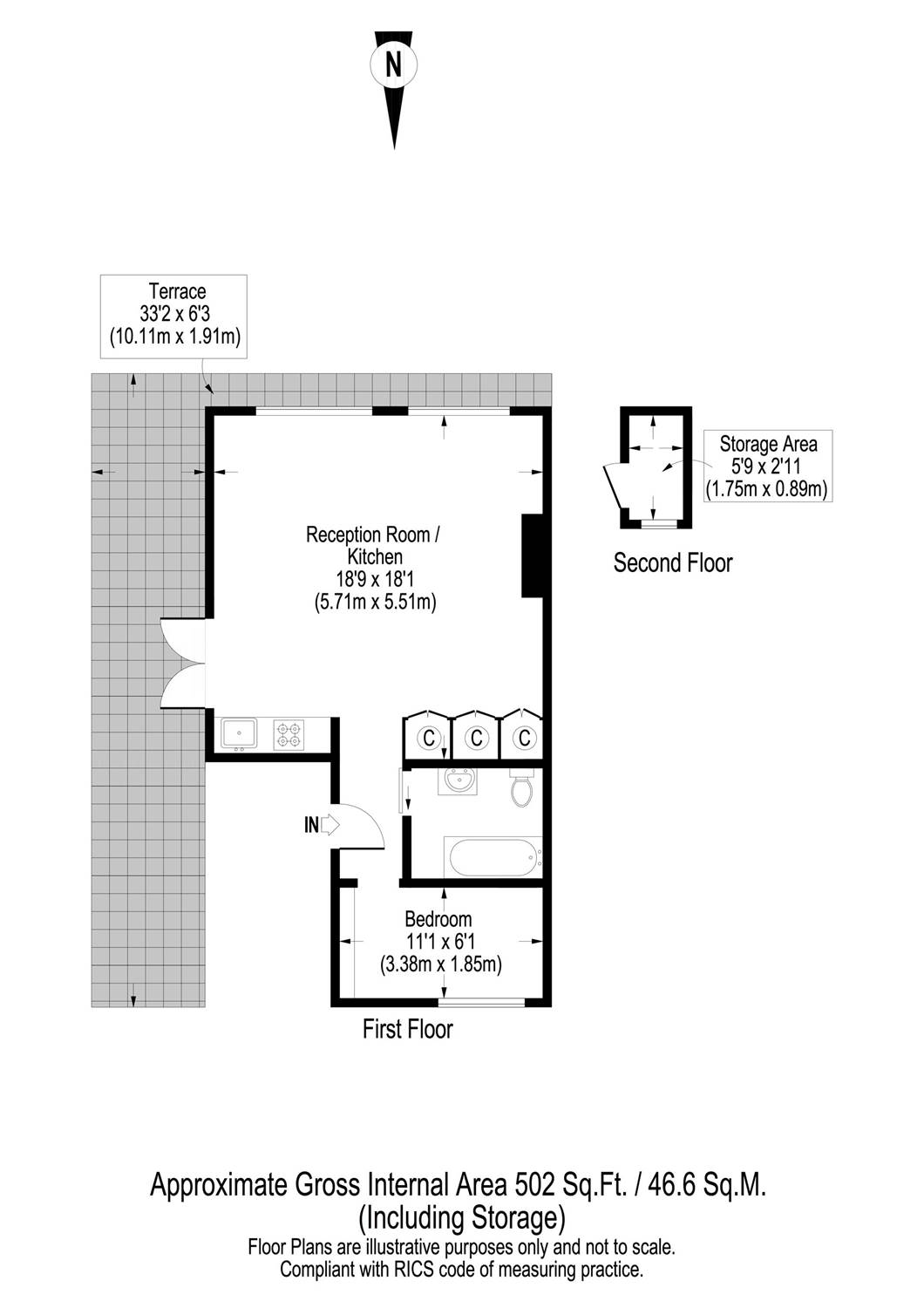 1 Bedrooms Flat for sale in Westbourne Gardens, London W2