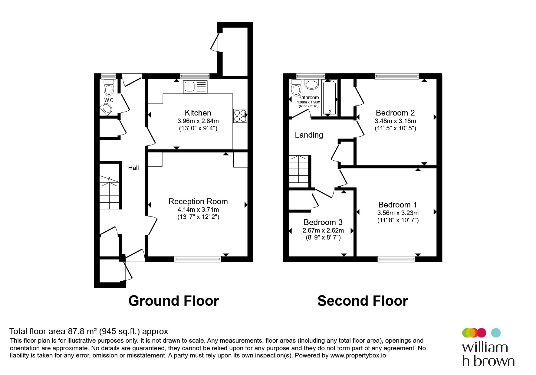 12, Spruce Gardens, Nottingham floorplan