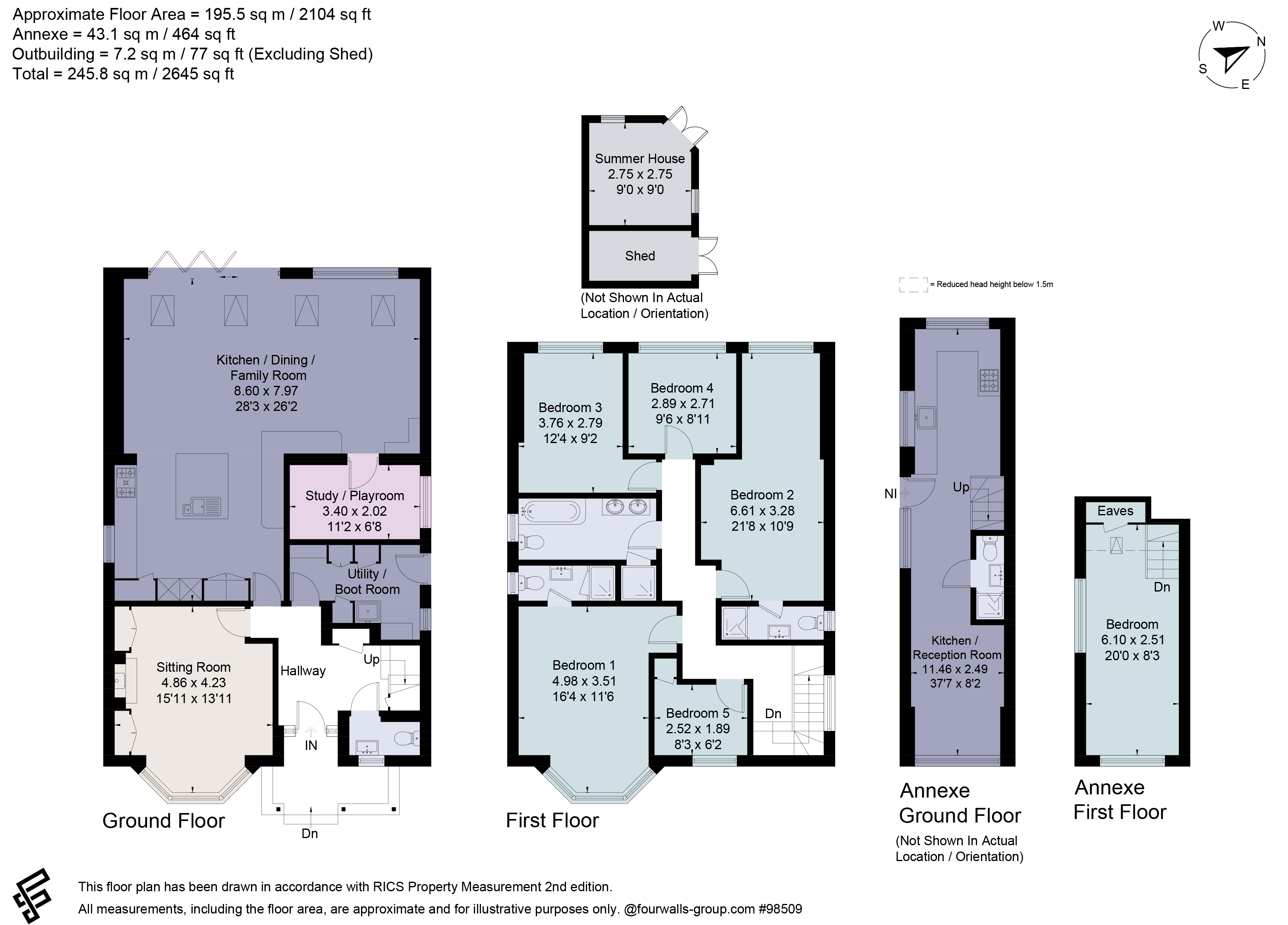 20, West Way, Hertfordshire floorplan