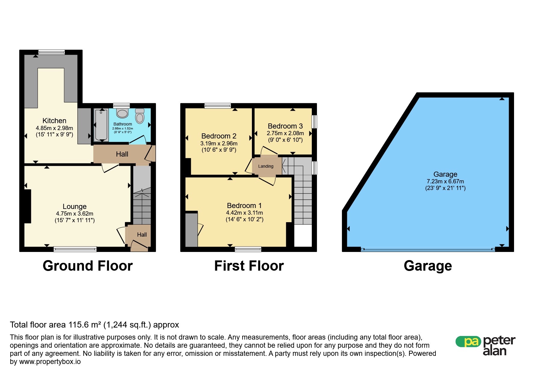 14, Allt-Y-Cham Drive, Swansea floorplan