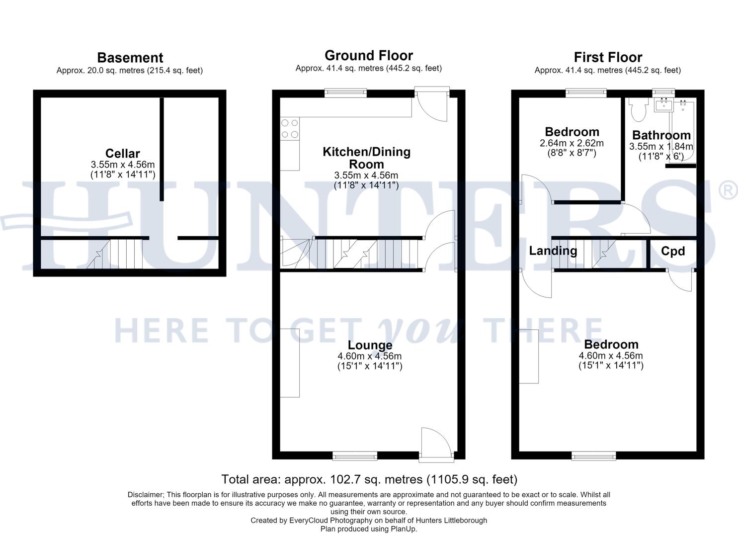 54, Hare Hill Road, Littleborough floorplan