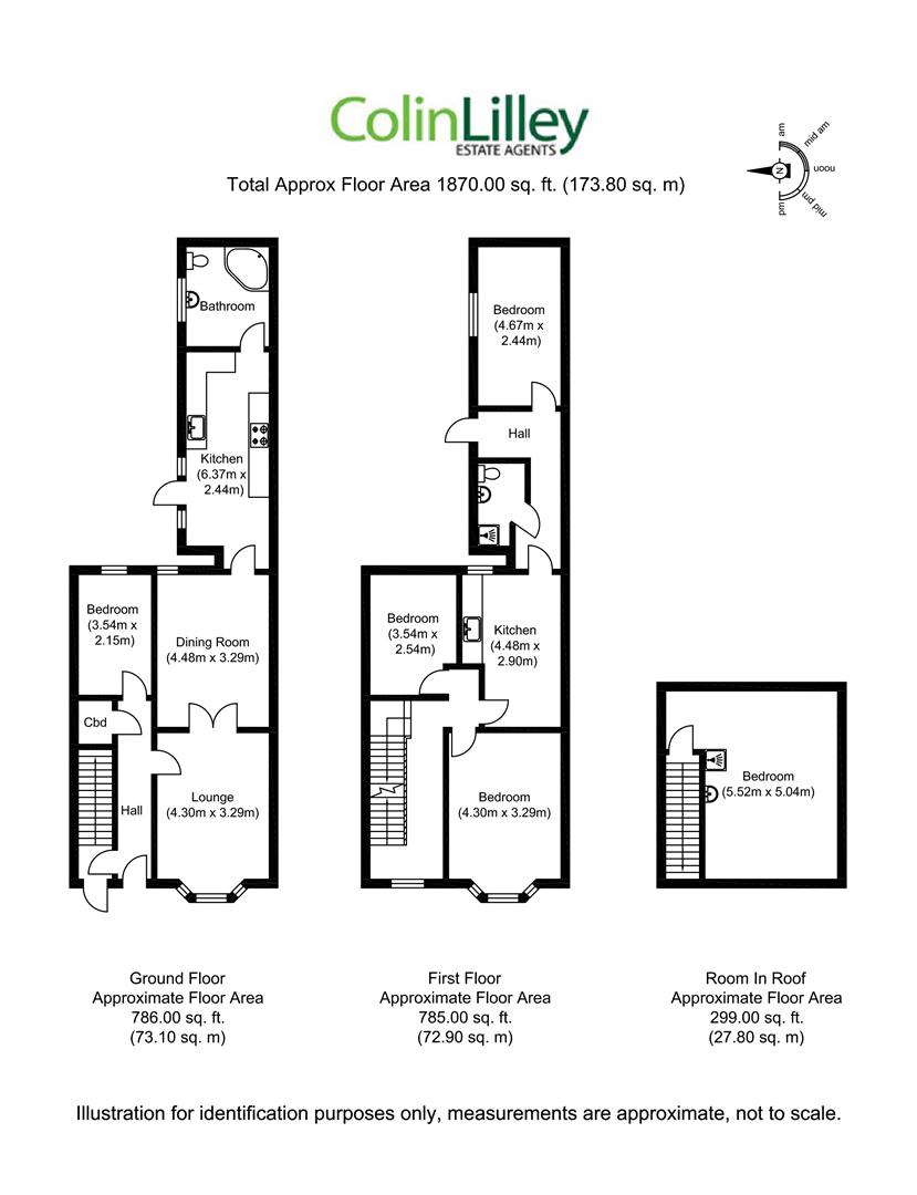 72 & 74, Chichester Road, South Shields floorplan