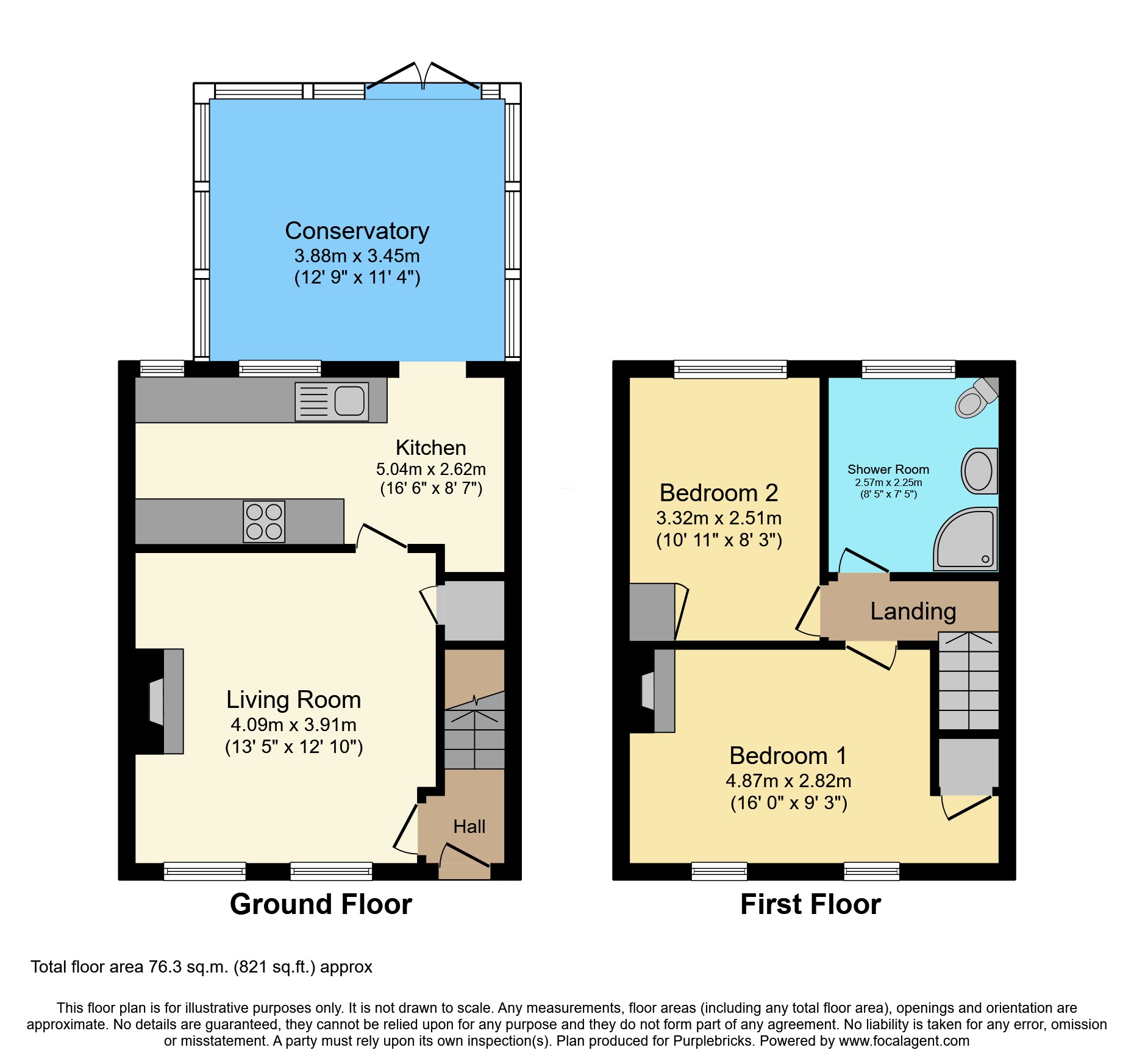 44, Dunslade Road, Birmingham floorplan