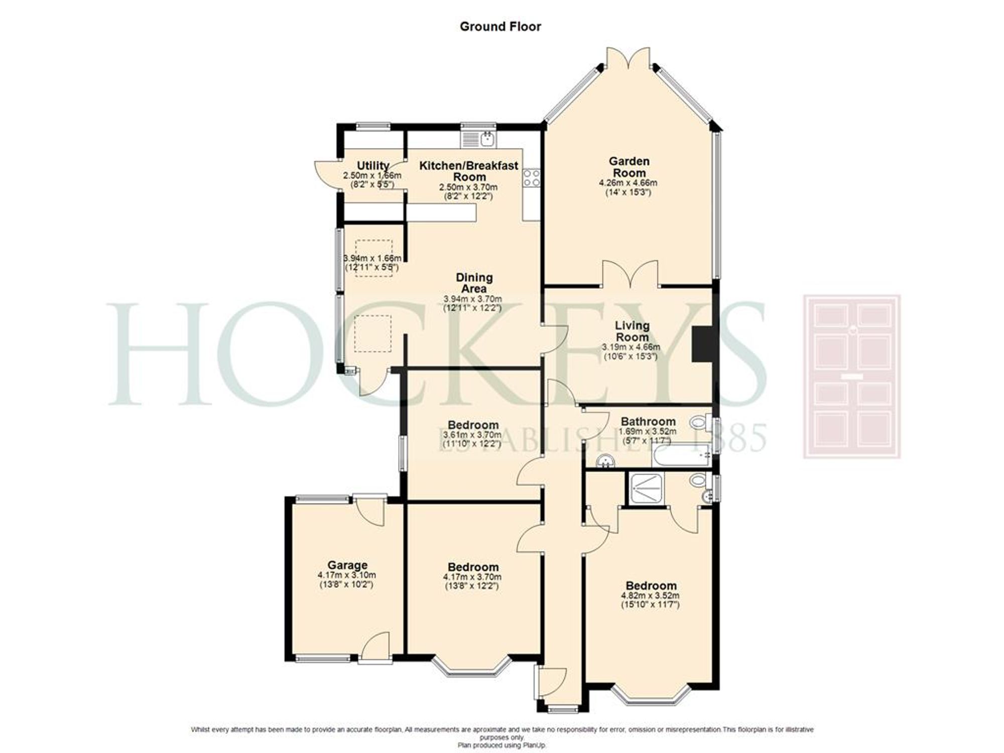 52 Ashley Road, Newmarket floorplan