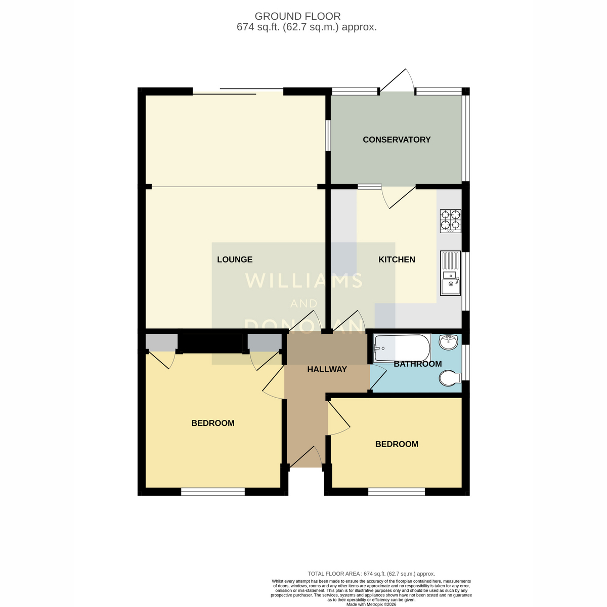 Melcombe Road, South Benfleet floorplan