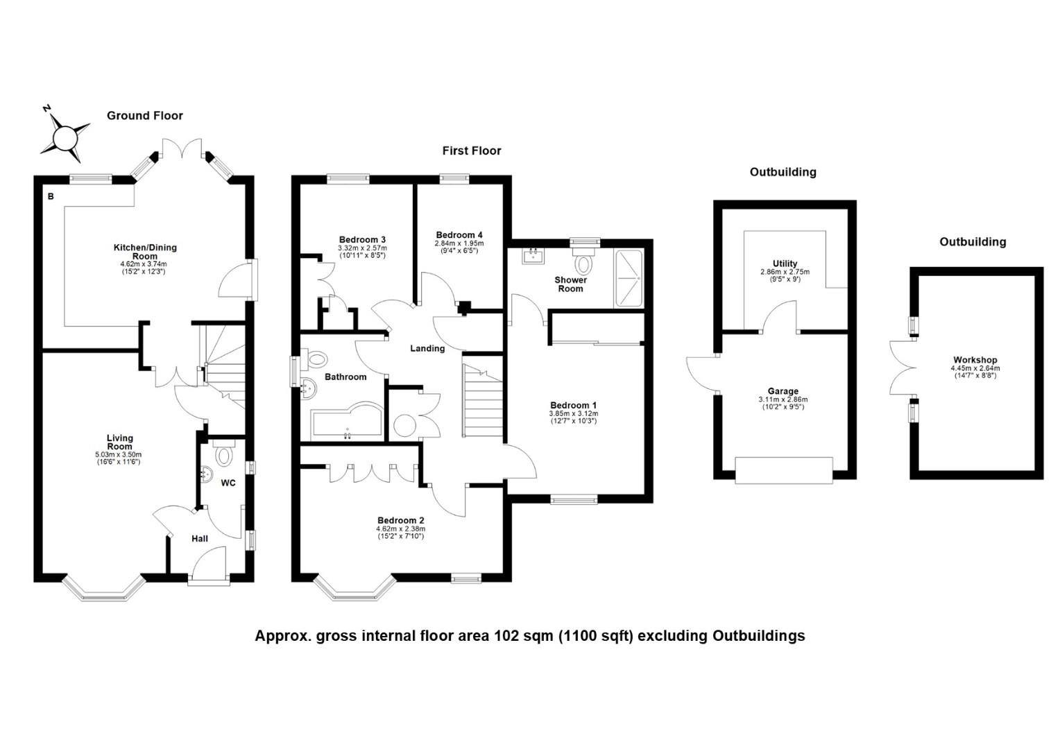 23, River View, Stapleford, Cambridge floorplan