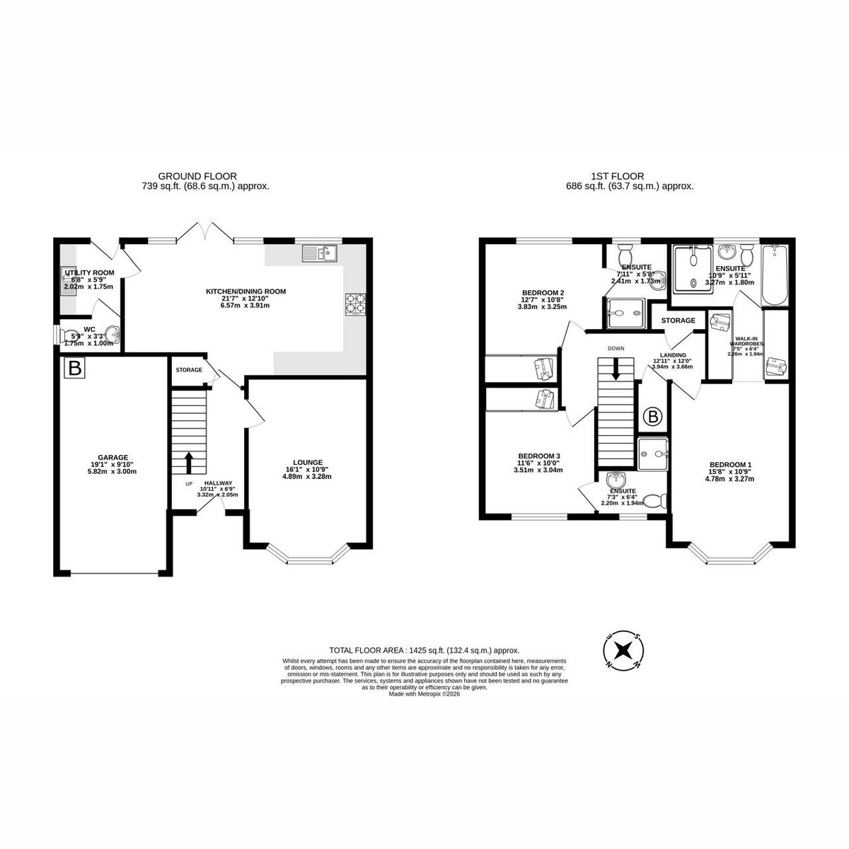 5, Consort Road, Higher Bartle floorplan