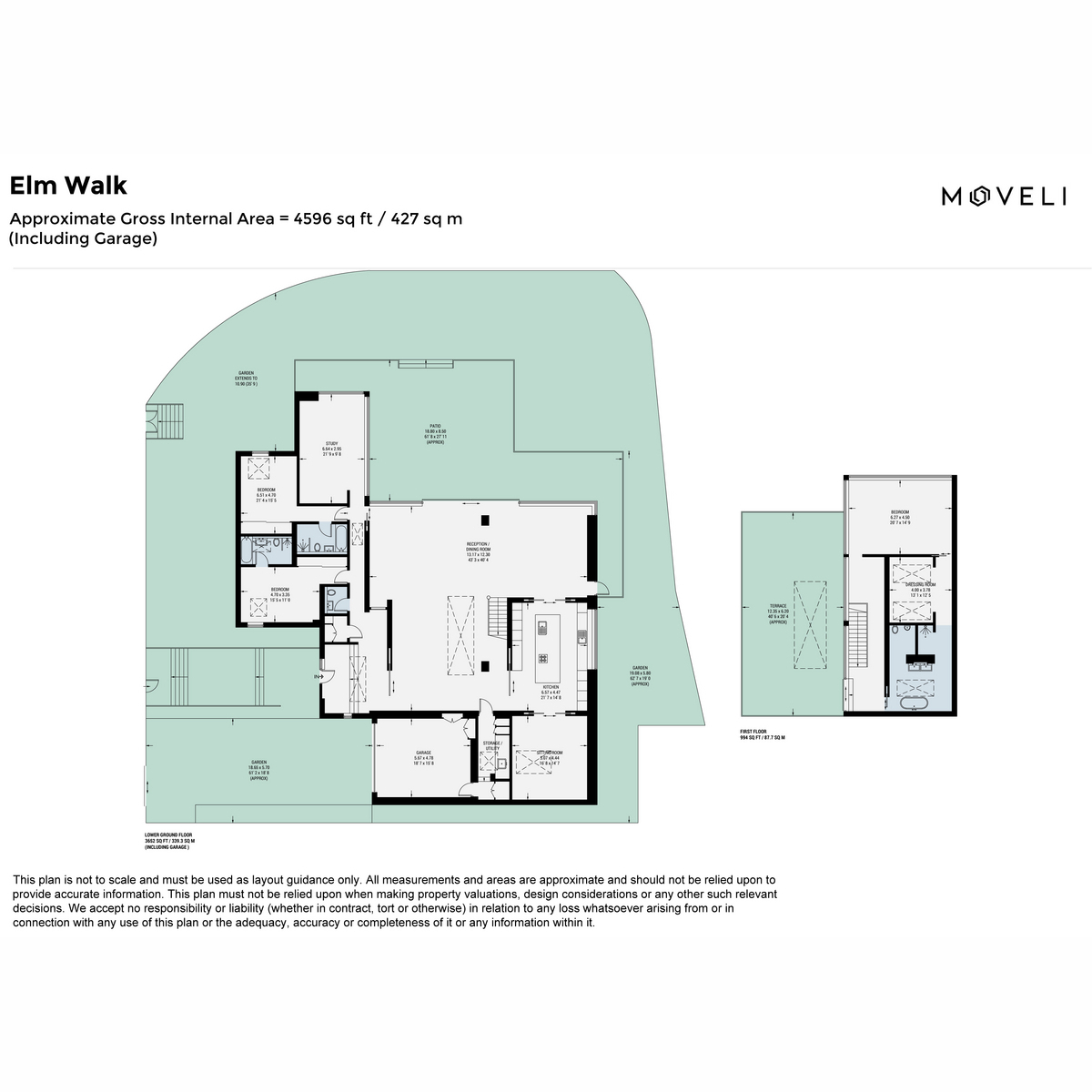 Flat Glass House, 2a, Elm Walk, London floorplan