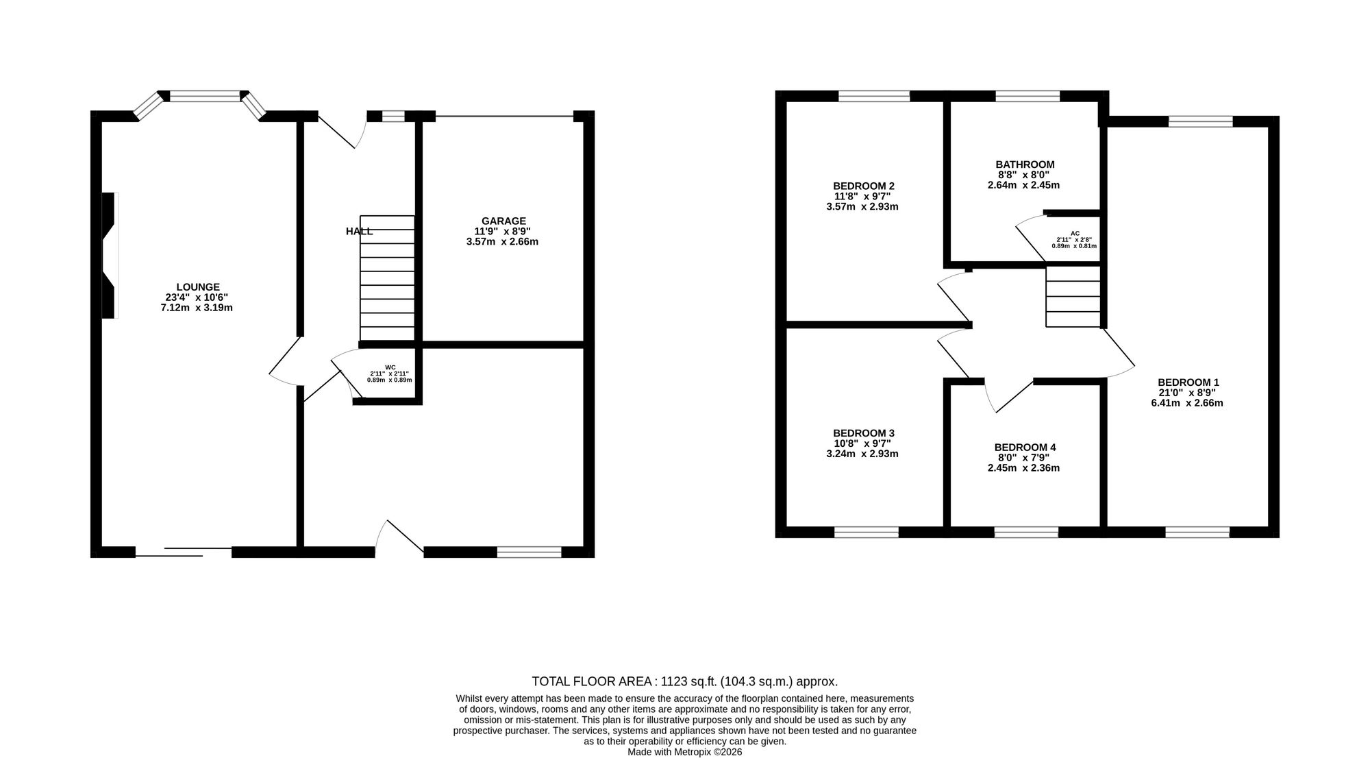 10 Allman Close, Crewe floorplan
