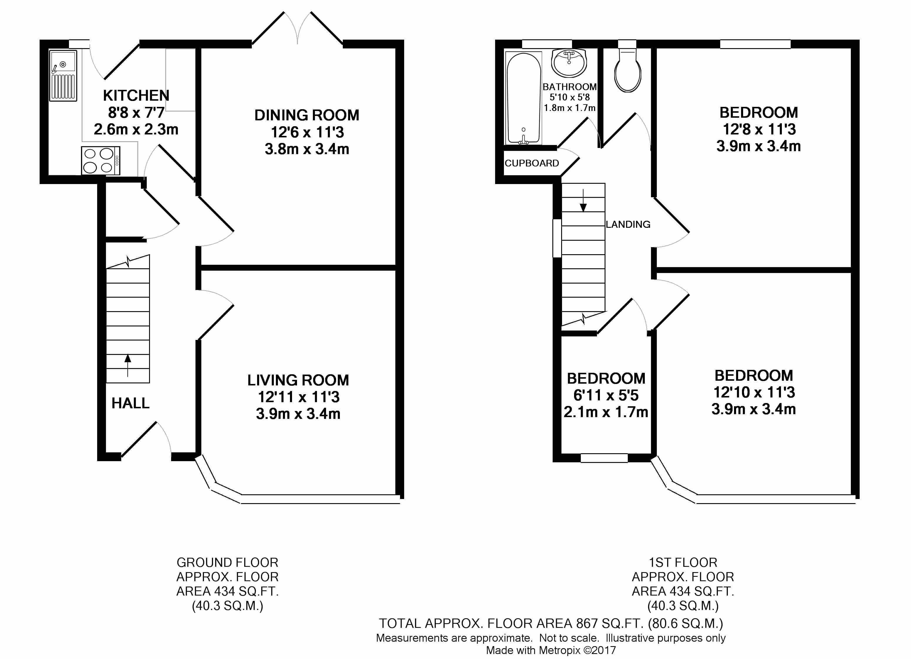 3 Bedrooms Semi-detached house to rent in Beacon Road, Hither Green SE13