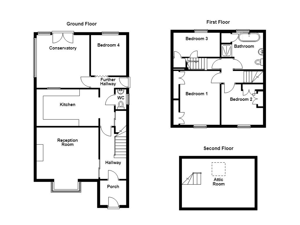12, Eafield Road, Rochdale floorplan