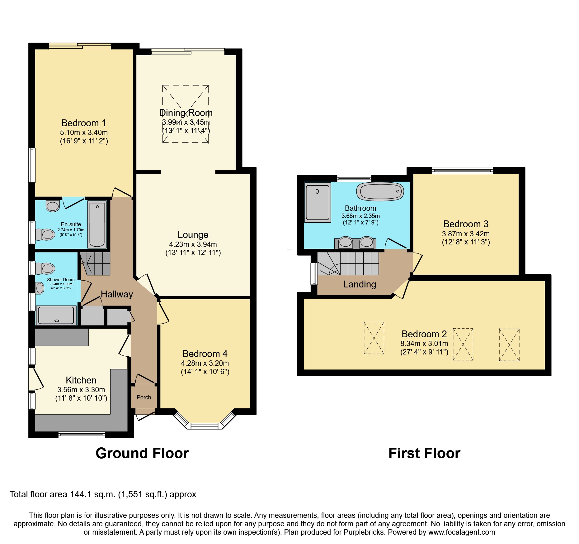 67, Melrose Avenue, Worthing floorplan
