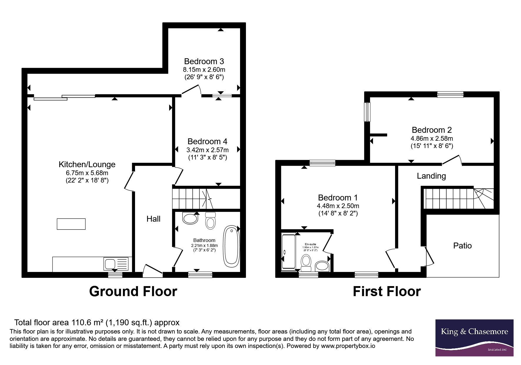Flat 38, Horsted Court, 6, Fleet Street, East Sussex floorplan