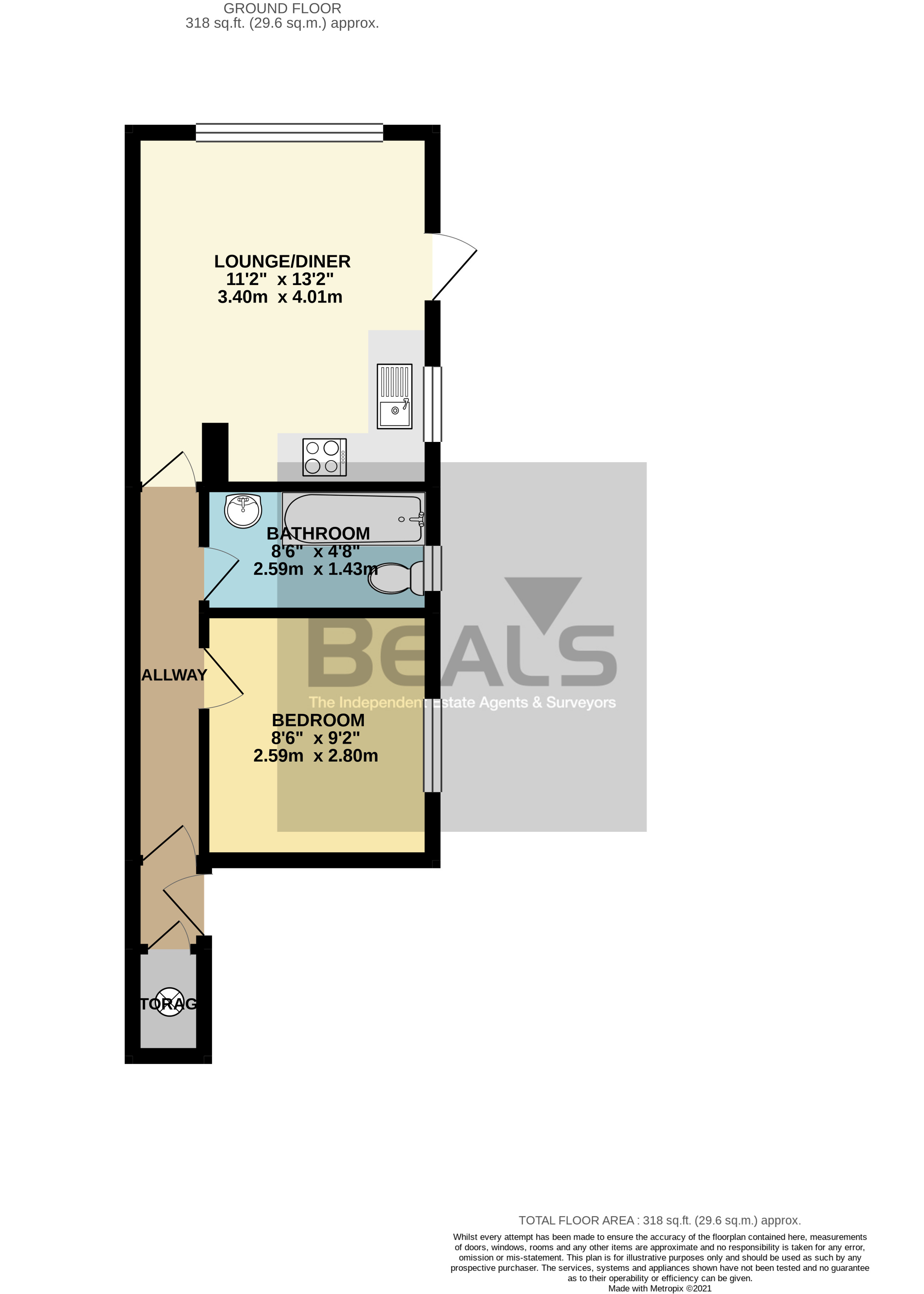 Alhambra Road, Southsea PO4, 1 bedroom flat for sale 59690491