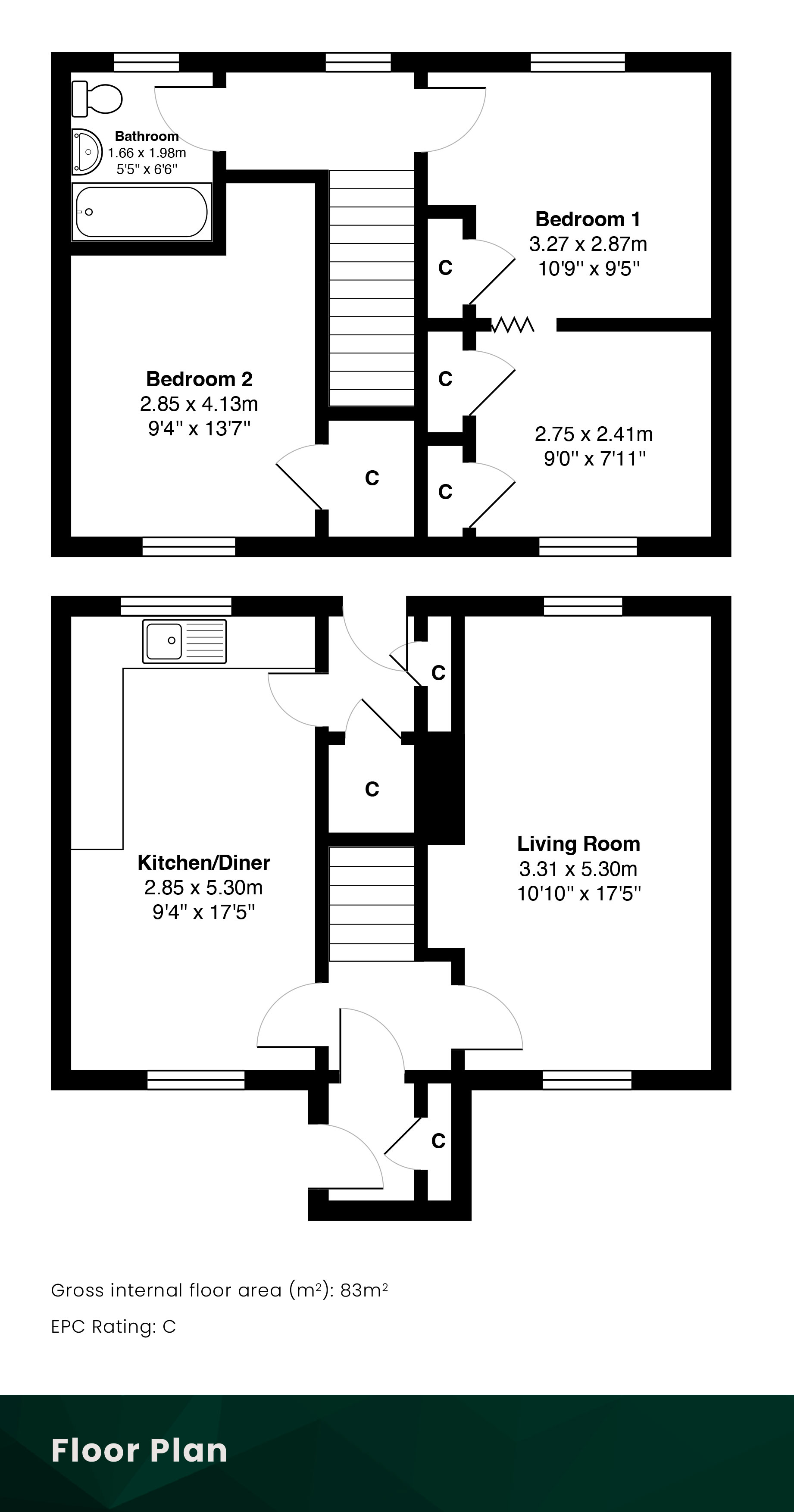 Swan Road, Tranent floorplan