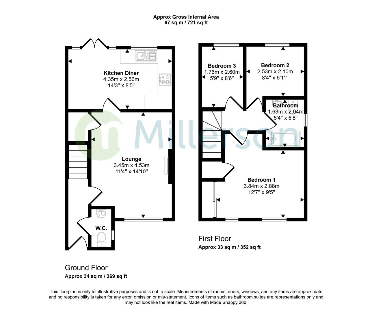 Manor View, Par floorplan
