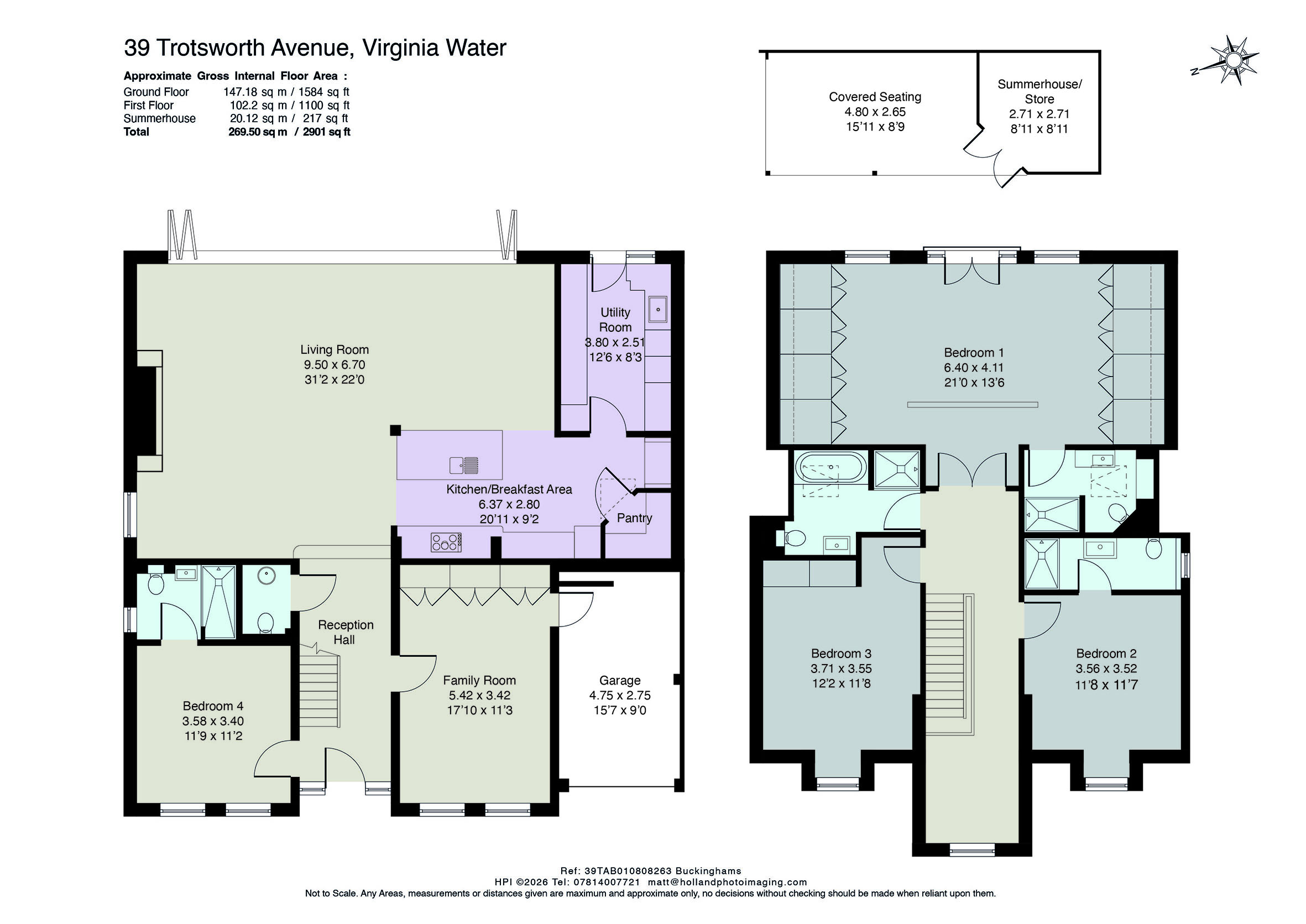 39, Trotsworth Avenue, Virginia Water floorplan