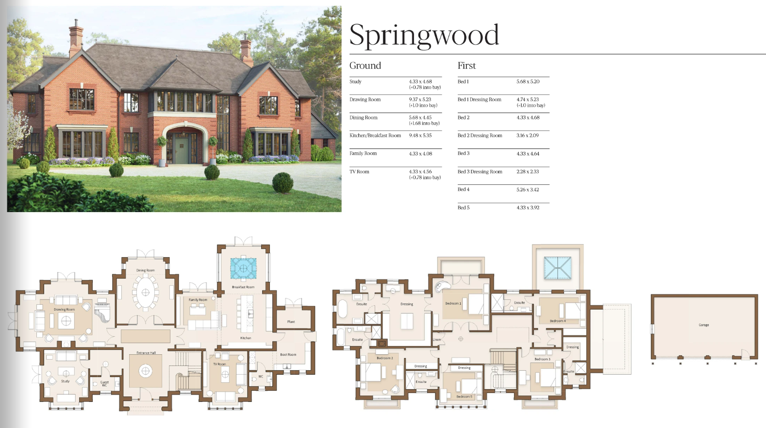 The Wildwood Estate, Farnham floorplan