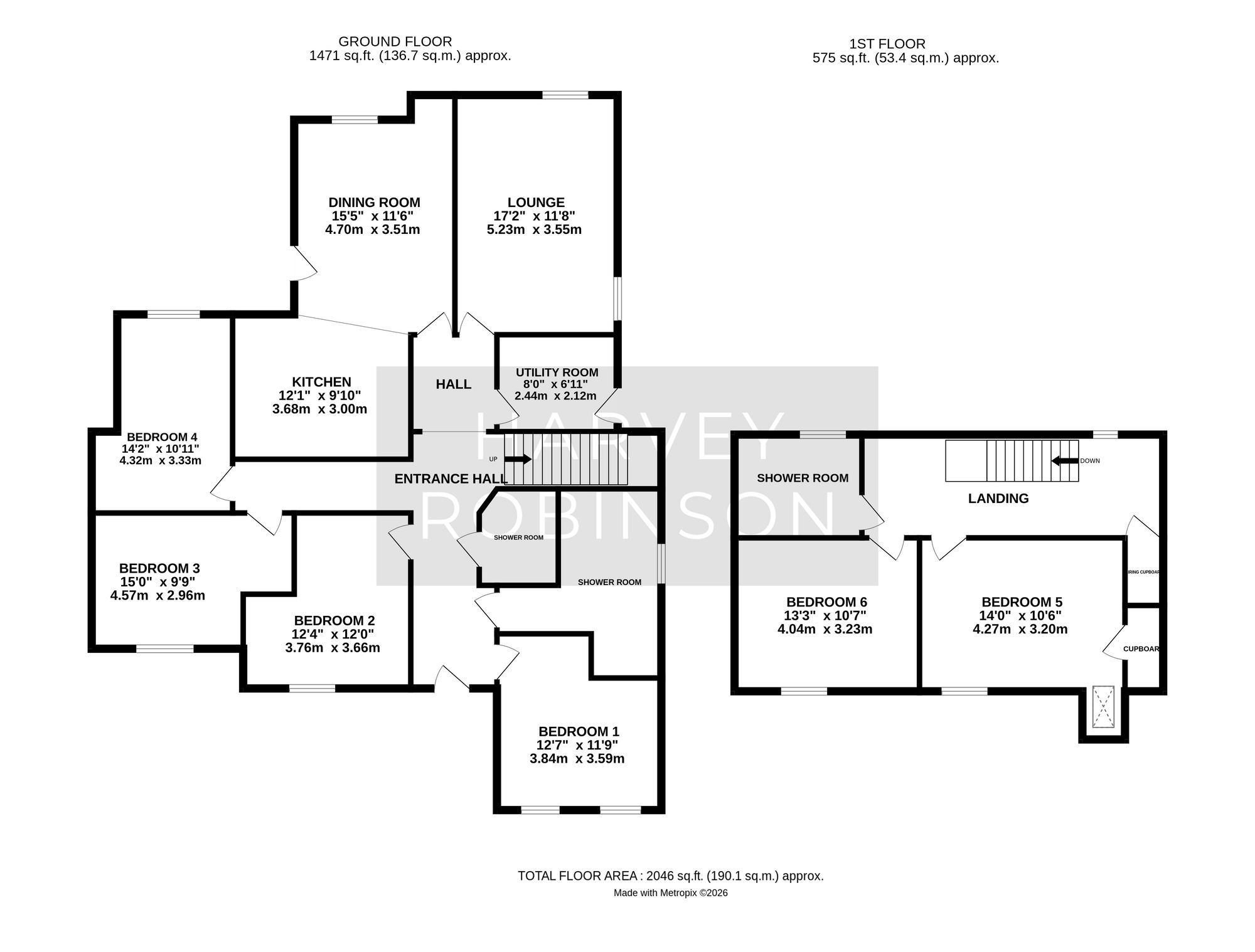 2A Rusts Lane, Huntingdon floorplan