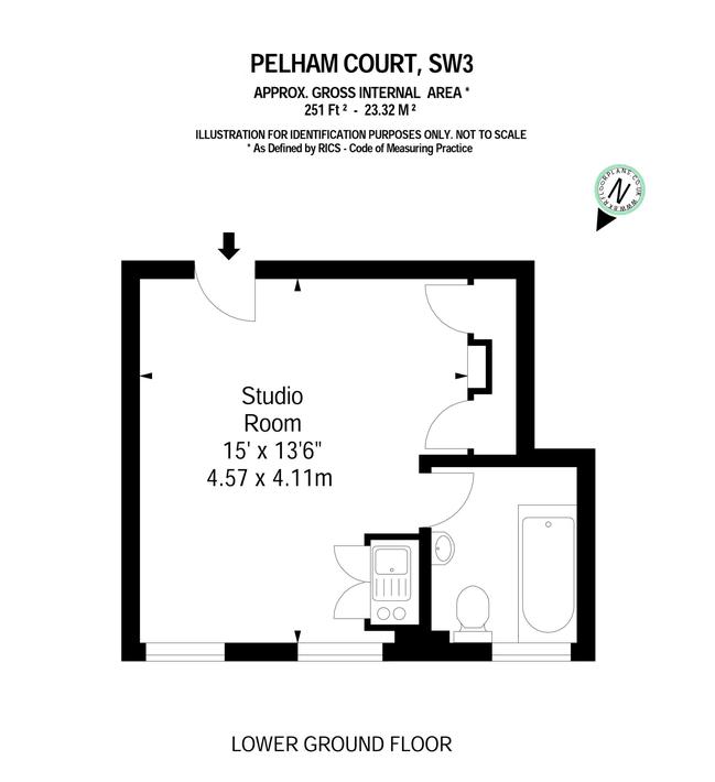 0 Bedrooms Studio to rent in Pelham Court, Chelsea SW3