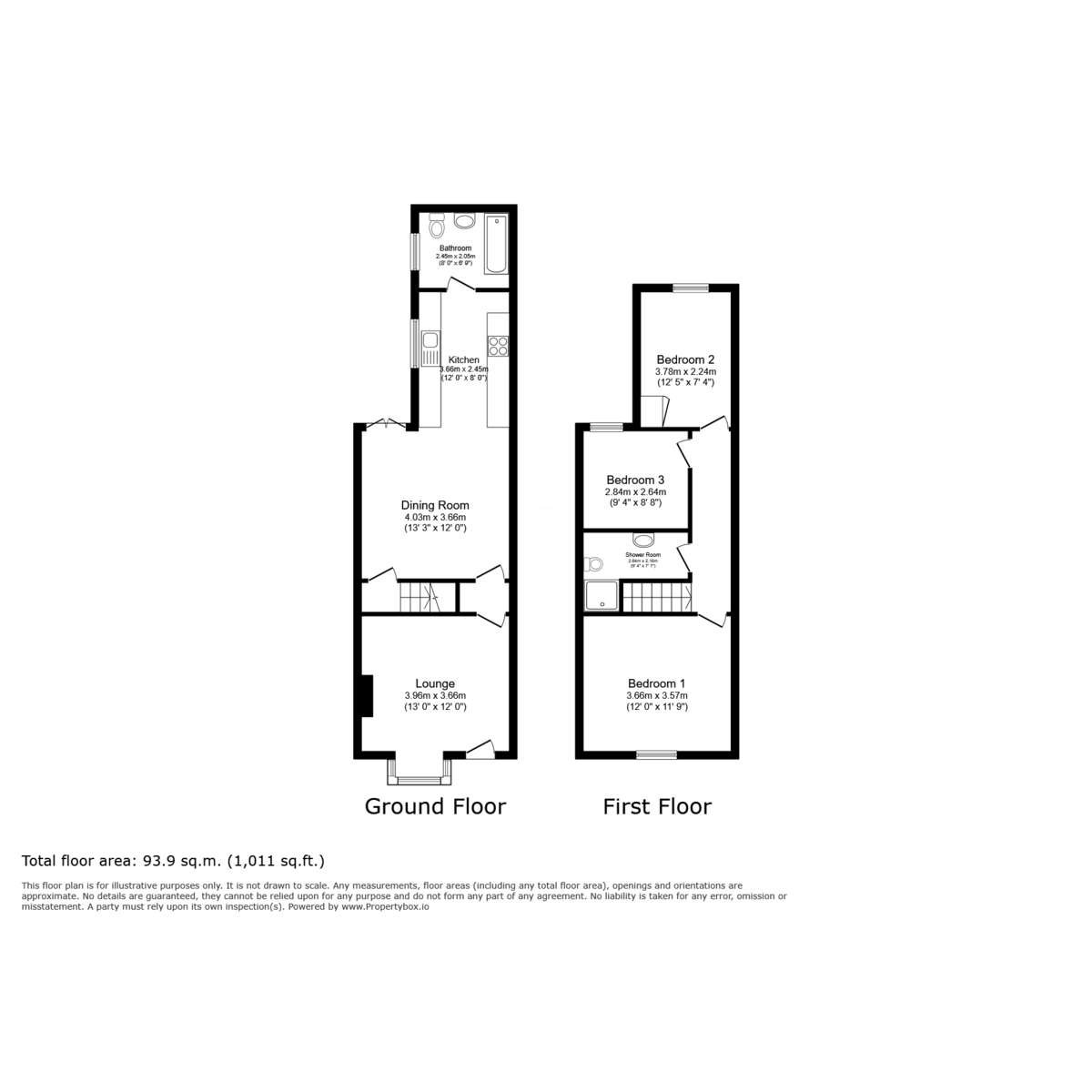 9, Hamlet Lane, Alfreton floorplan