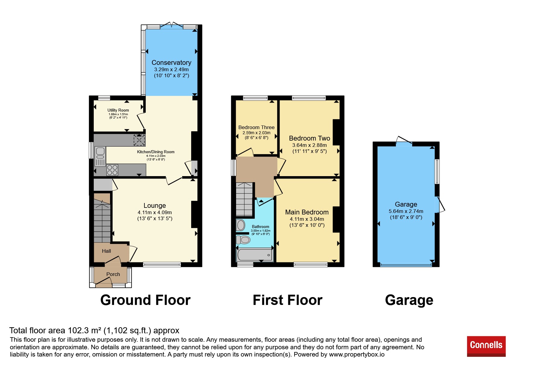Northfield Avenue, Wigston floorplan