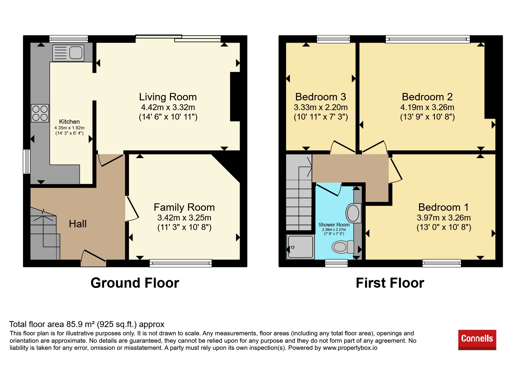 Salcombe Road, Bristol floorplan