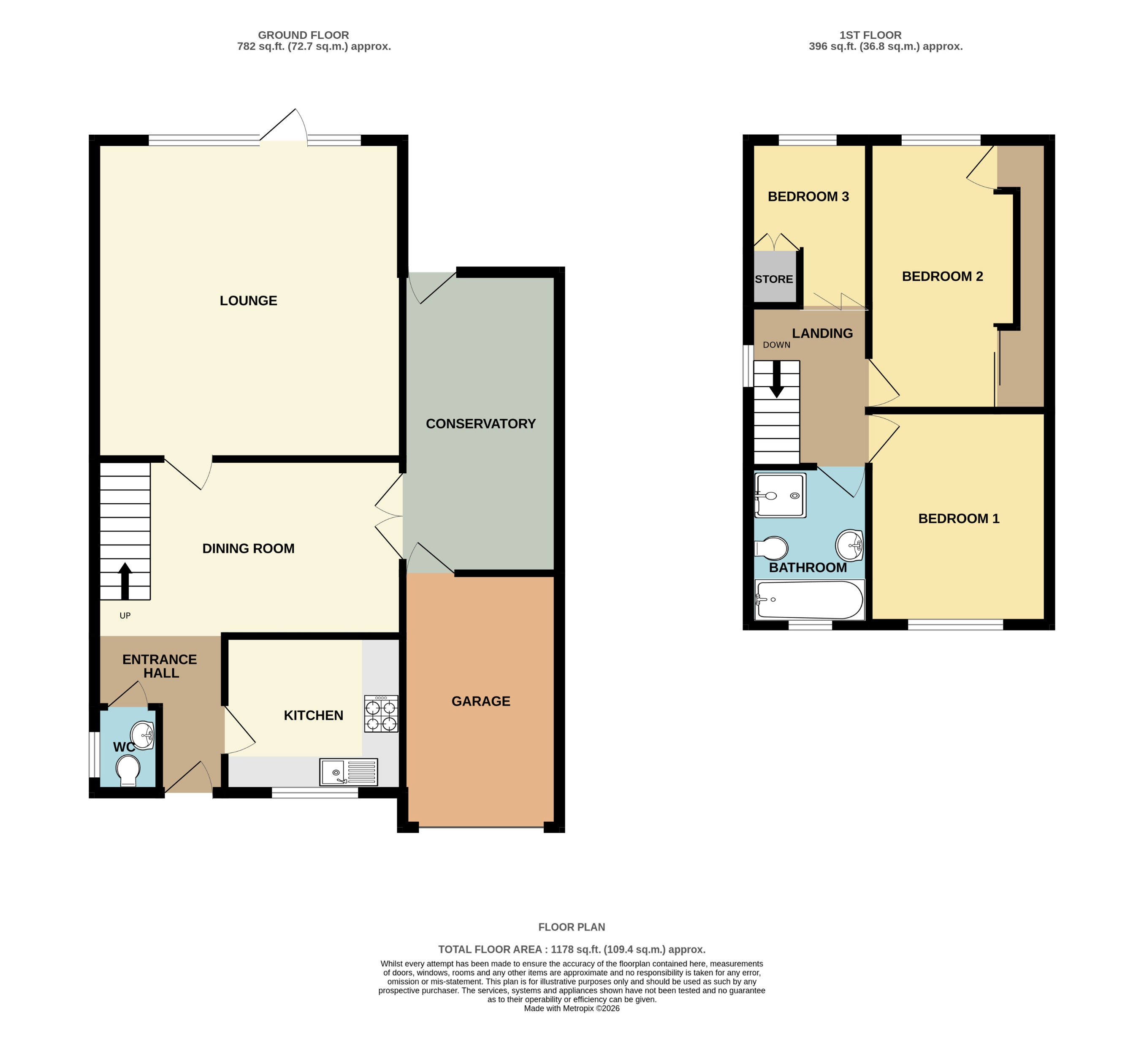 Hollywell Road, Lincoln floorplan