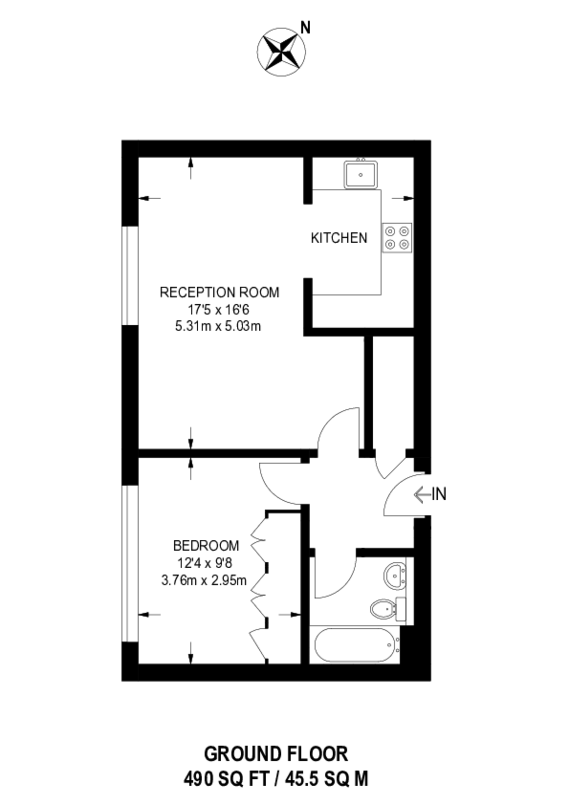 Gowers Walk, Aldgate floorplan