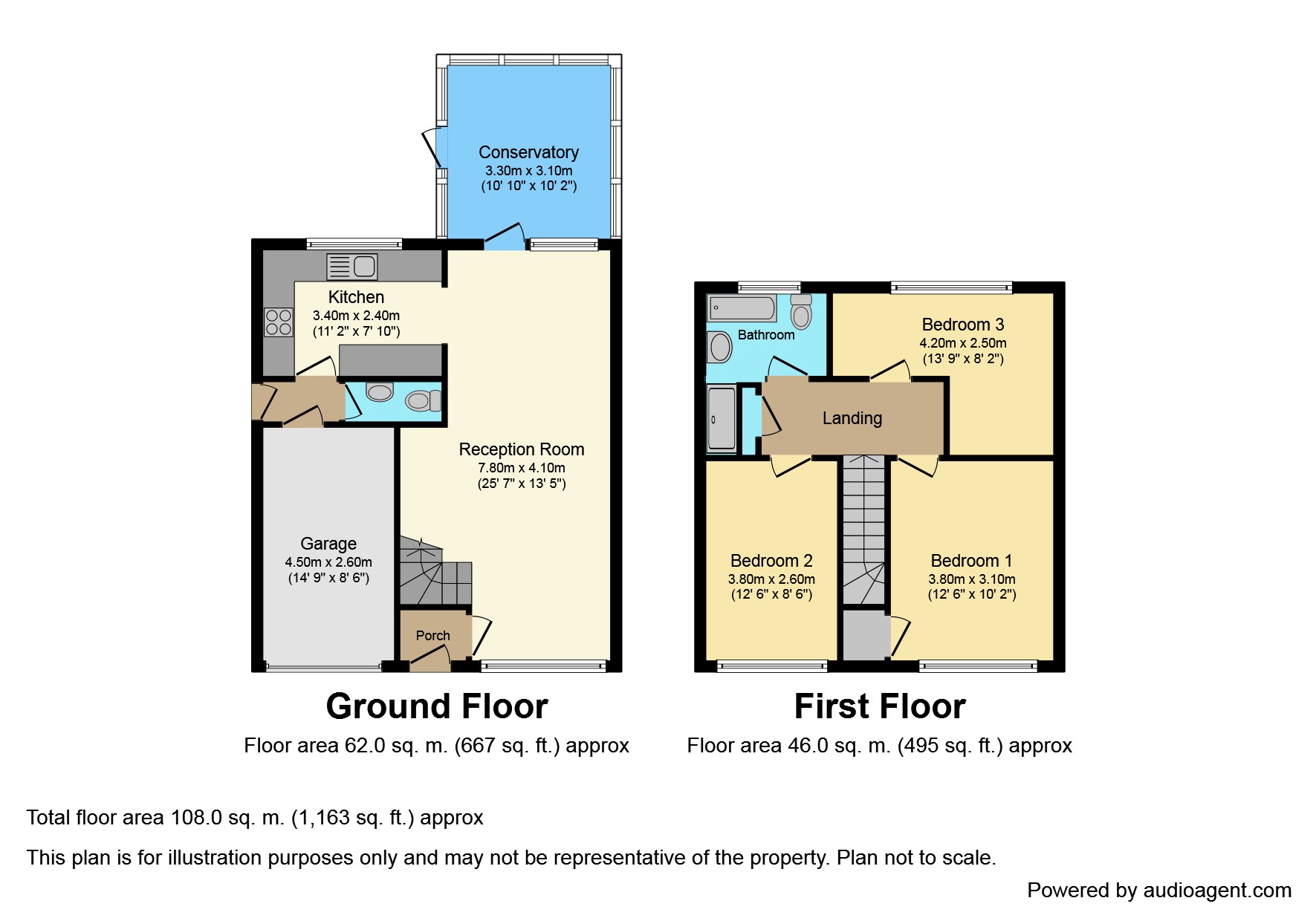 3 Bedrooms Detached house for sale in Warnham Road, Horsham RH12