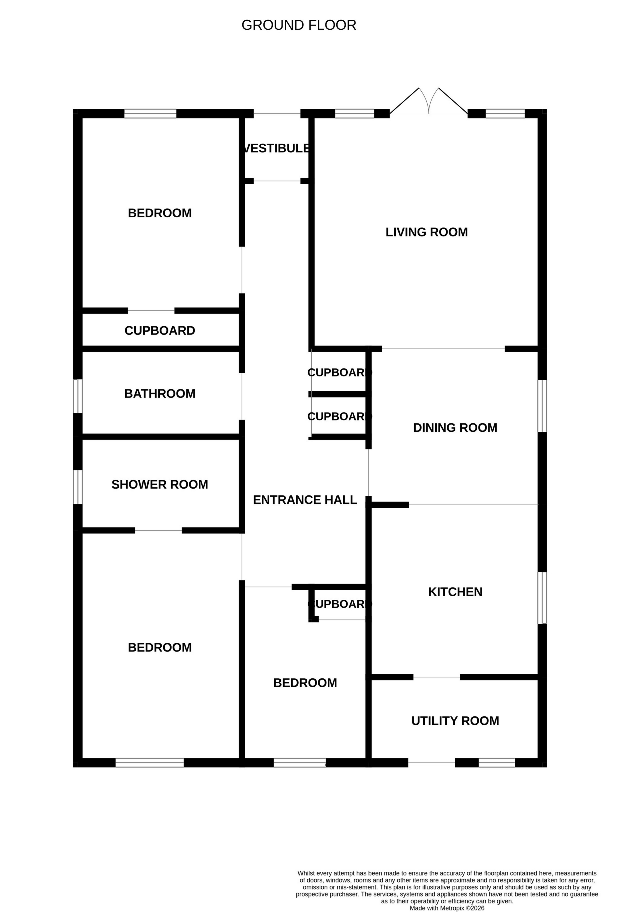 1, Allan Park, Cupar floorplan