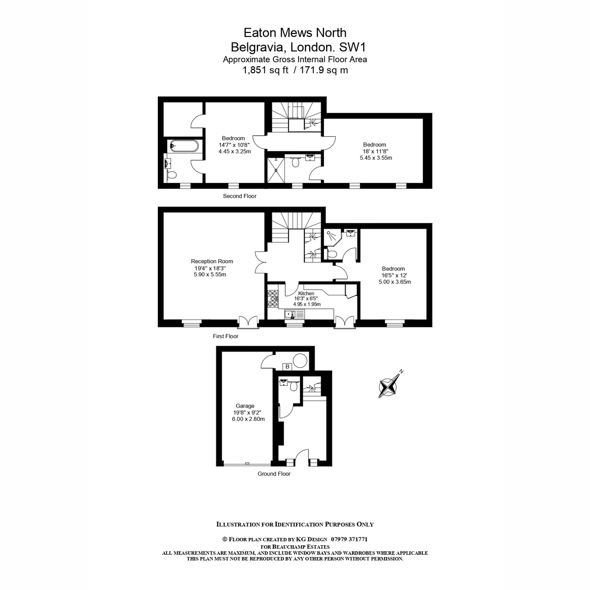 64, Eaton Mews North, London floorplan