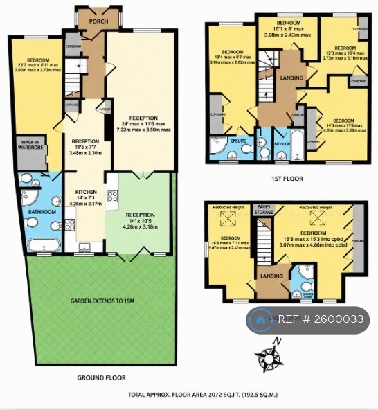 George Crescent, London floorplan
