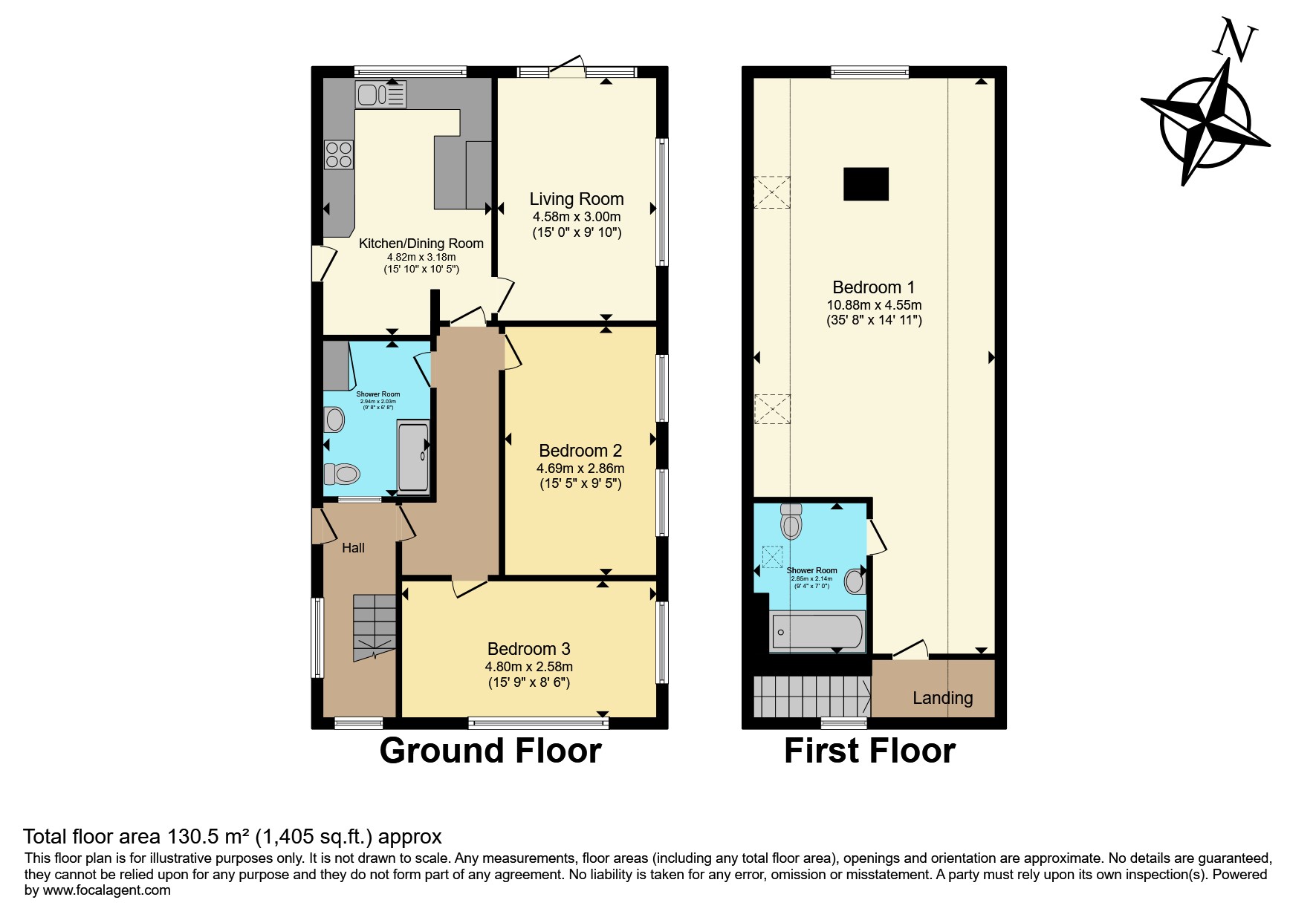 37, York Road, Church Gresley, Swadlincote floorplan