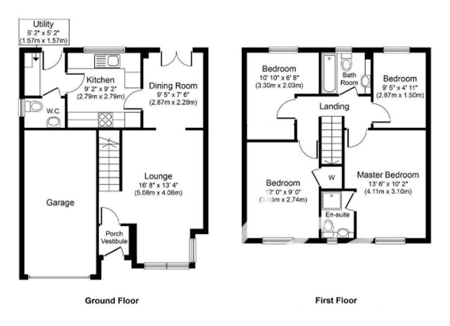 145, Taylor Avenue, Motherwell floorplan