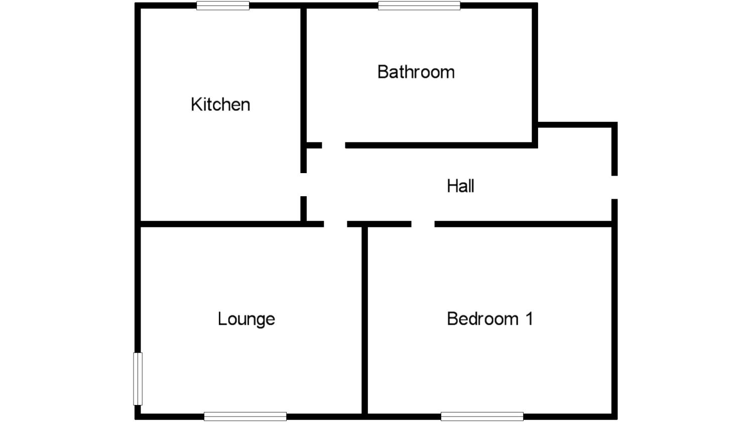 1 Bedrooms Flat for sale in Lammermoor Crescent, Kirkintilloch, Glasgow, East Dunbartonshire G66
