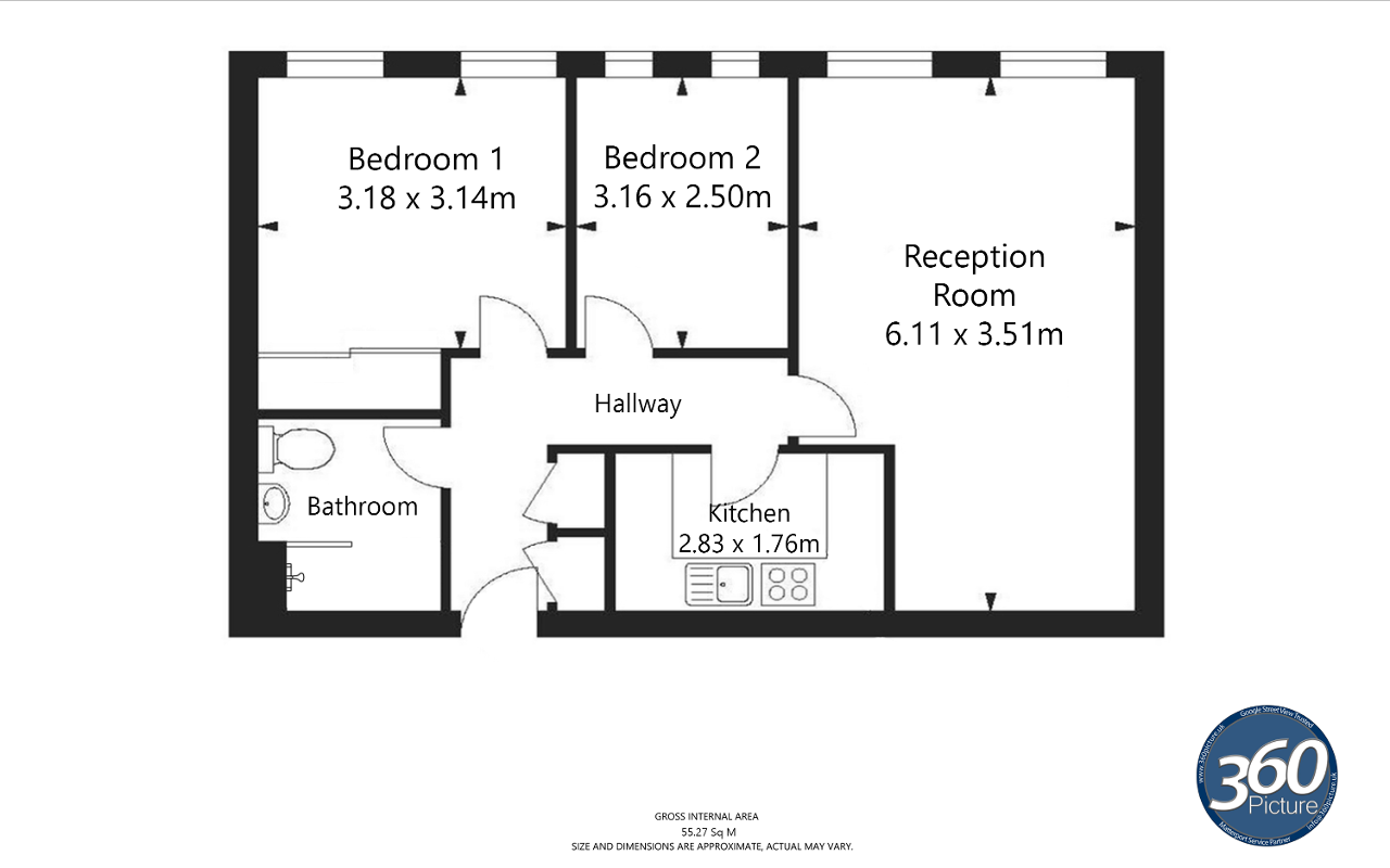 2 Bedrooms Flat to rent in Jacob Street, London SE1