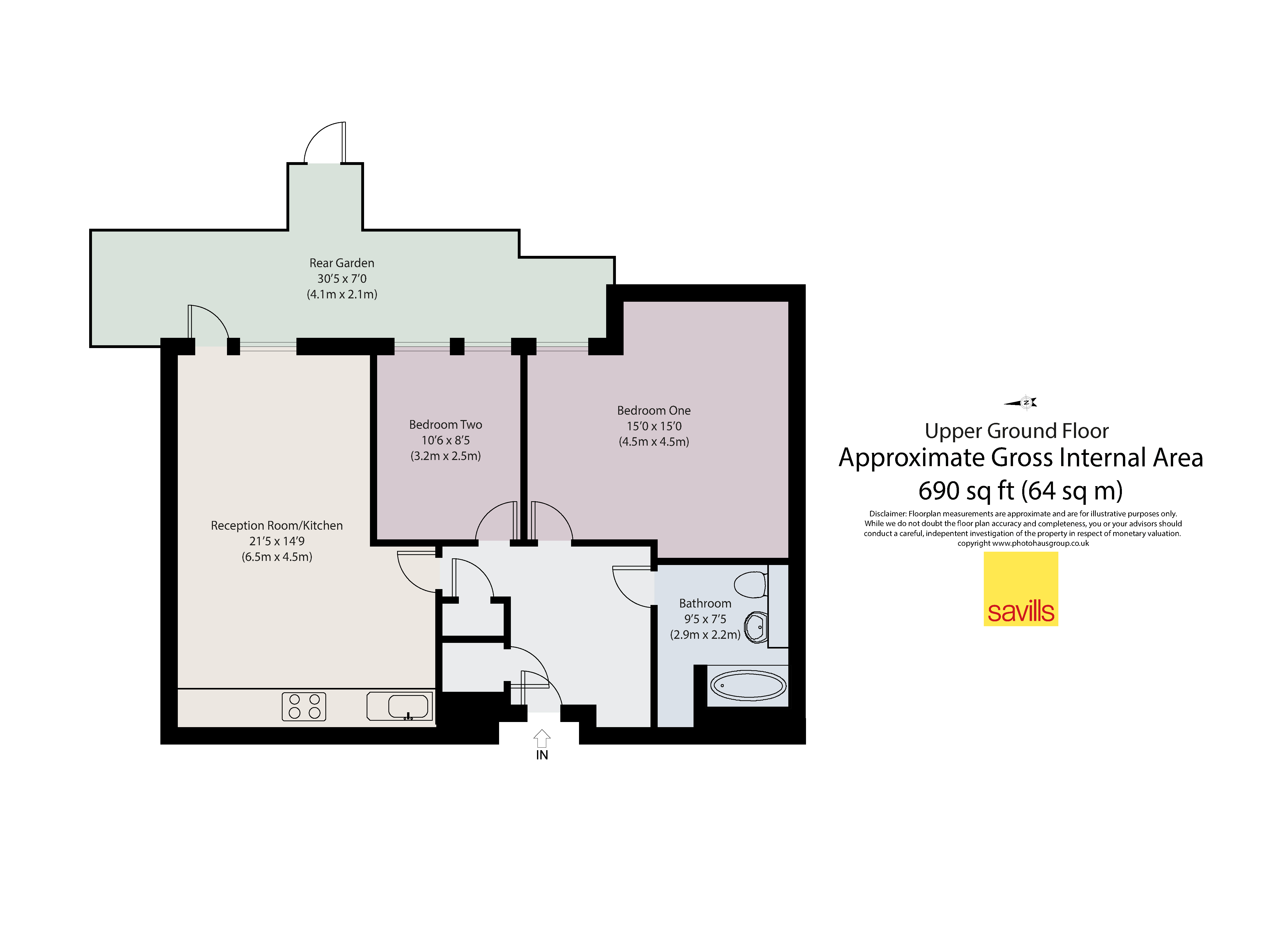 G07, Coral Apartments, Limehouse floorplan