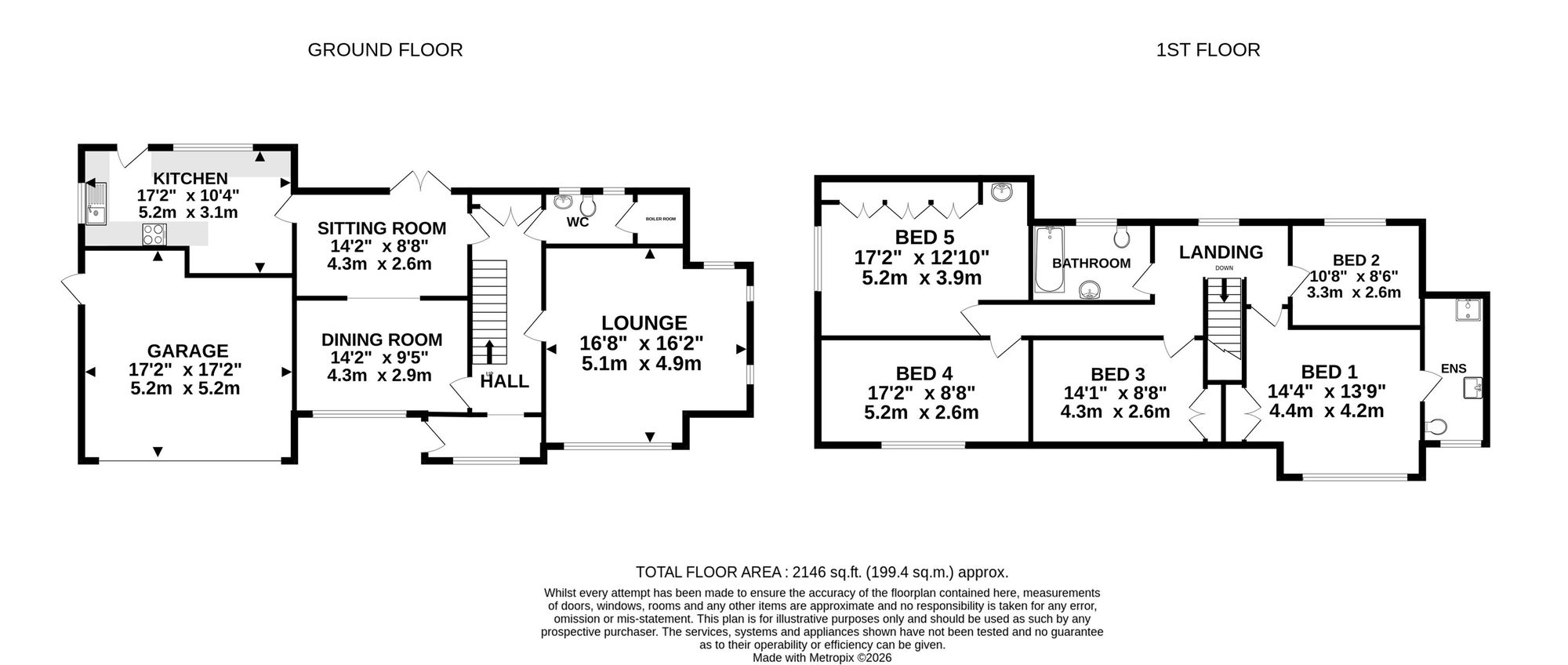 2a Carlton Road, Altrincham floorplan