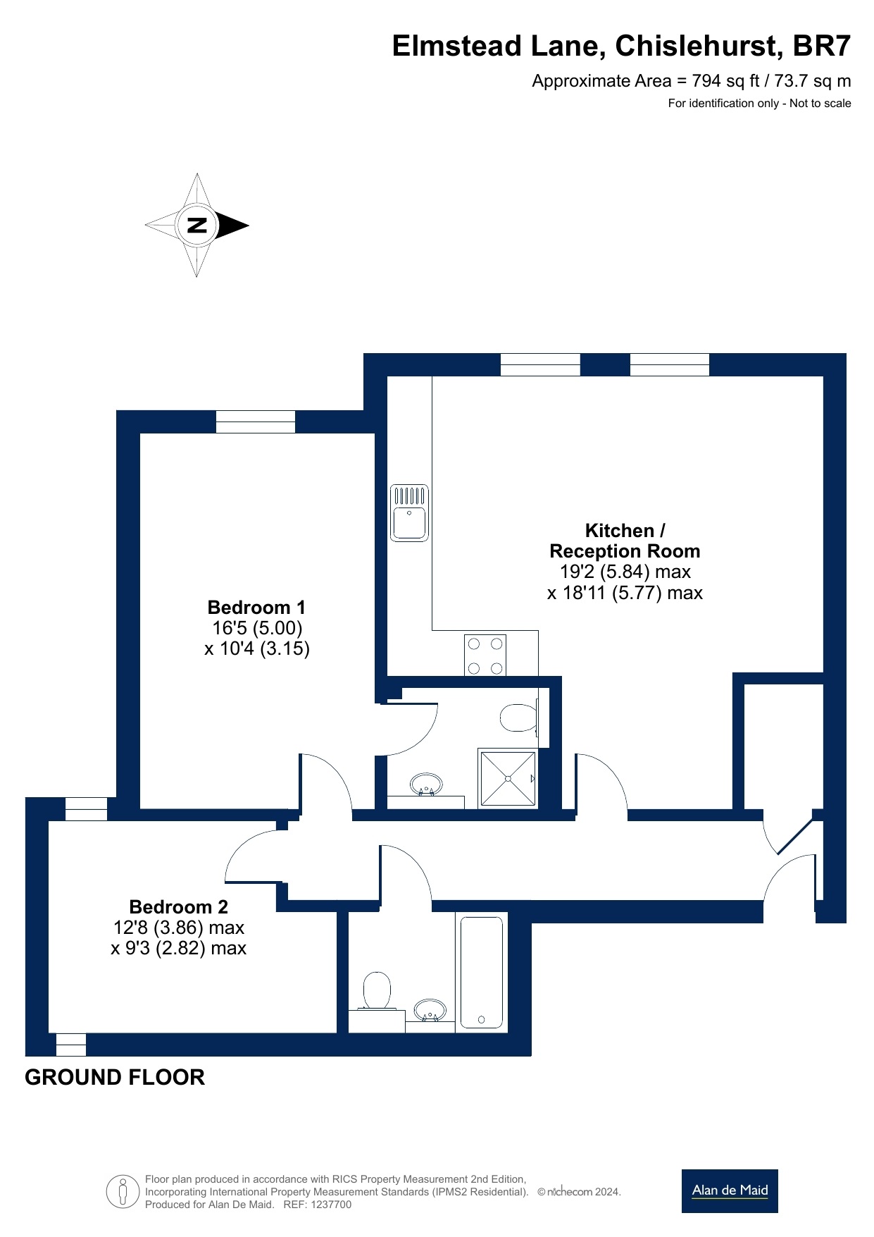 Acers, Chislehurst floorplan